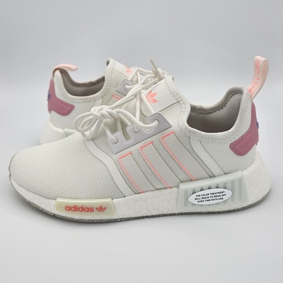 Adidas Women's NMD R1 'White Acid Red' Size